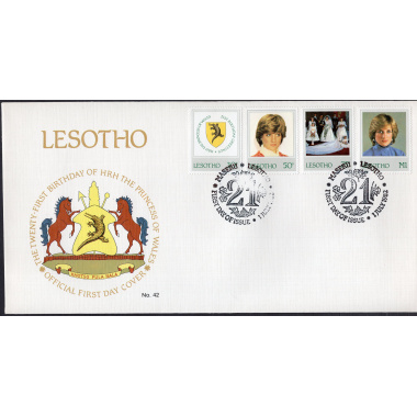 LESOTHO SCOTT 372-375