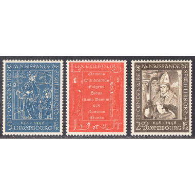 LUXEMBOURG SCOTT 334-336