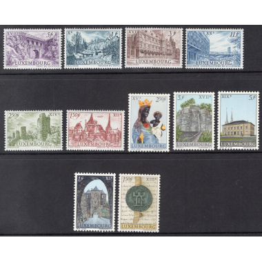LUXEMBOURG SCOTT 389-399