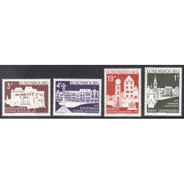 LUXEMBOURG SCOTT 555-558