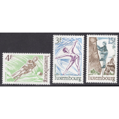 LUXEMBOURG SCOTT 566-568