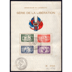LUXEMBOURG SCOTT B117-B120