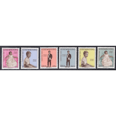 LUXEMBOURG SCOTT B222-B227
