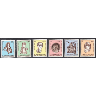 LUXEMBOURG SCOTT B264-B269