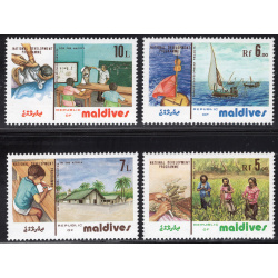 MALDIVE ISLANDS SCOTT 1010-1013
