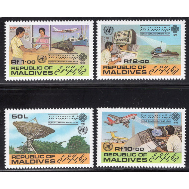 MALDIVE ISLANDS SCOTT 997-1000