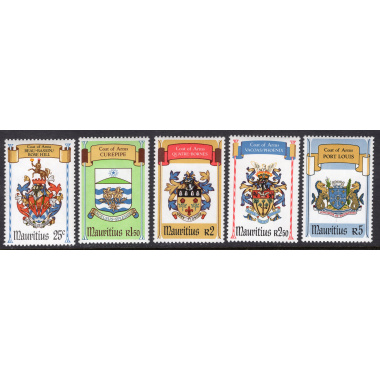 MAURITIUS SCOTT 515-519