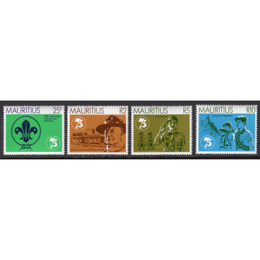 MAURITIUS SCOTT 540-543