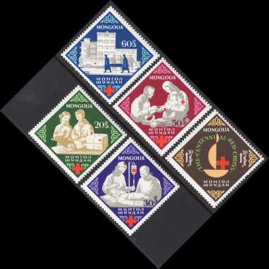 MONGOLIA SCOTT 323-327