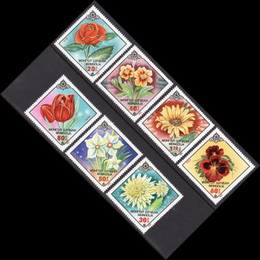 MONGOLIA SCOTT 1315-1321