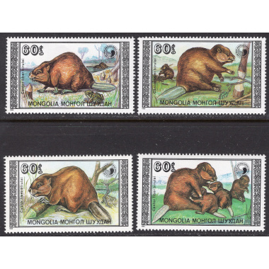 MONGOLIA SCOTT 1758-1761
