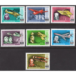 MONGOLIA SCOTT C101-C107