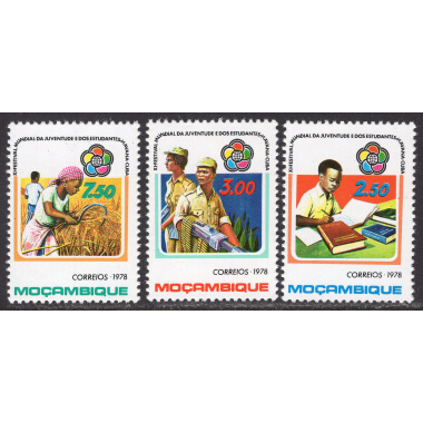 MOZAMBIQUE SCOTT 603-605