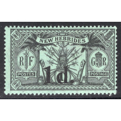 NEW HEBRIDES-BRITISH SCOTT 27