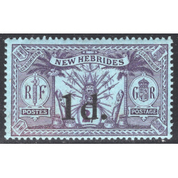 NEW HEBRIDES-BRITISH SCOTT 28