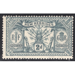 NEW HEBRIDES-BRITISH SCOTT 34
