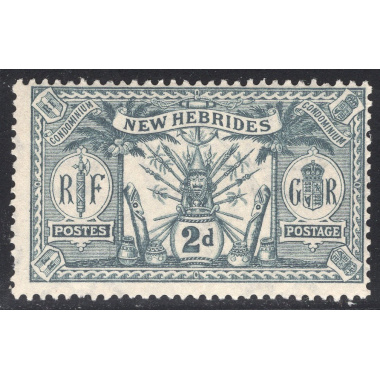 NEW HEBRIDES-BRITISH SCOTT 34