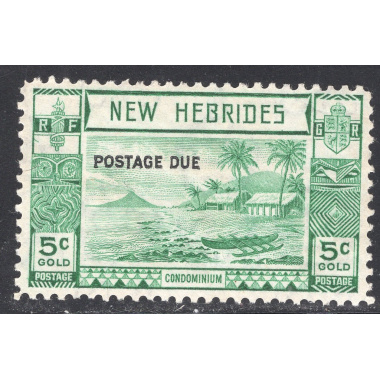 NEW HEBRIDES-BRITISH SCOTT J6