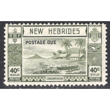 NEW HEBRIDES-BRITISH SCOTT J9