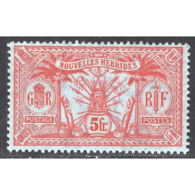 NEW HEBRIDES-FRENCH SCOTT 21
