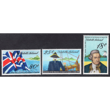 NORFOLK ISLAND SCOTT 222-224