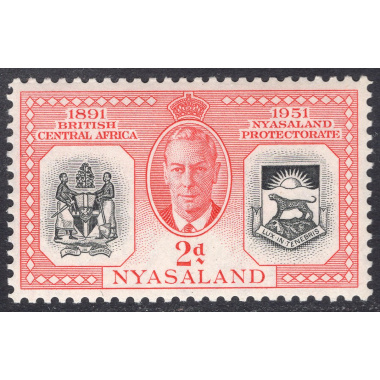 NYASALAND PROTECTORATE SCOTT 91
