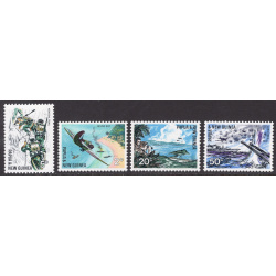 PAPUA NEW GUINEA SCOTT 245-248