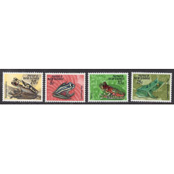 PAPUA NEW GUINEA SCOTT 257-260