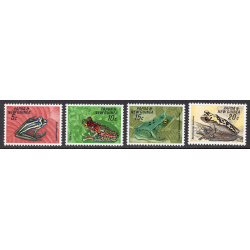 PAPUA NEW GUINEA SCOTT 257-260