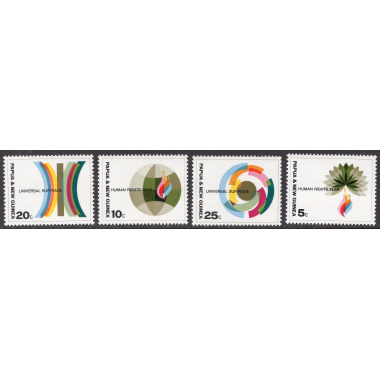 PAPUA NEW GUINEA SCOTT 261-264