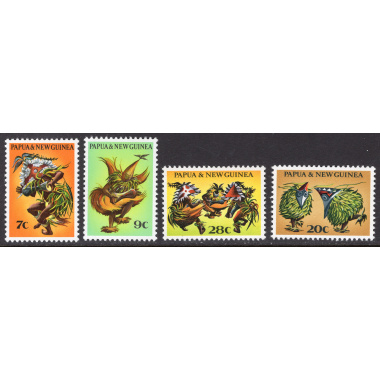 PAPUA NEW GUINEA SCOTT 336-339