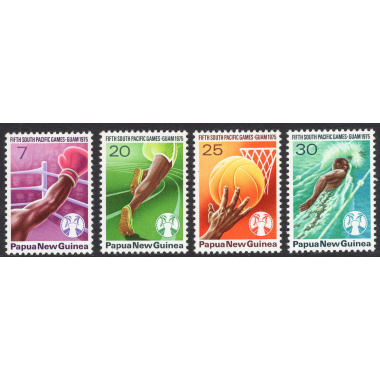 PAPUA NEW GUINEA SCOTT 419-422