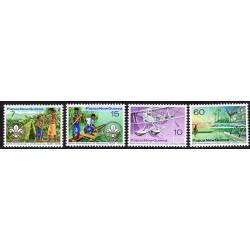 PAPUA NEW GUINEA SCOTT 437-440