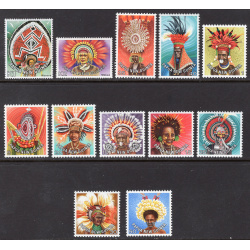 PAPUA NEW GUINEA SCOTT 446-457