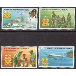 PAPUA NEW GUINEA SCOTT 536-539
