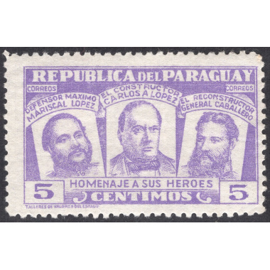 PARAGUAY SCOTT 481