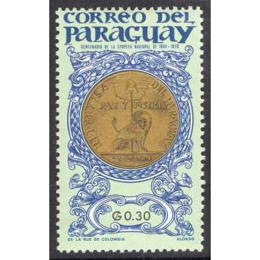 PARAGUAY SCOTT 860
