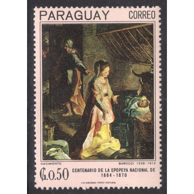 PARAGUAY SCOTT 1012