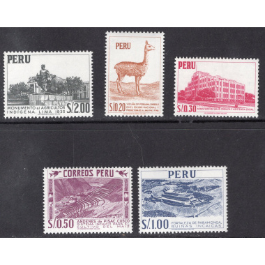 PERU SCOTT 474-478