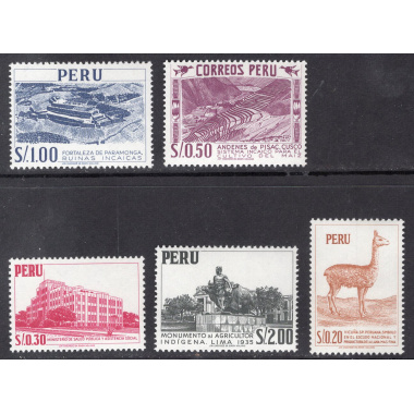 PERU SCOTT 474-478