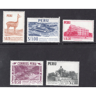 PERU SCOTT 474-478