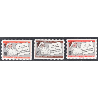 PERU SCOTT 522-524