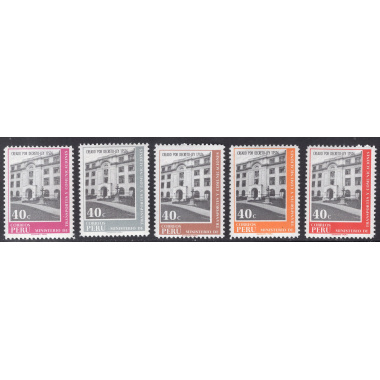 PERU SCOTT 527-531