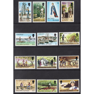 PITCAIRN ISLANDS SCOTT 163-173
