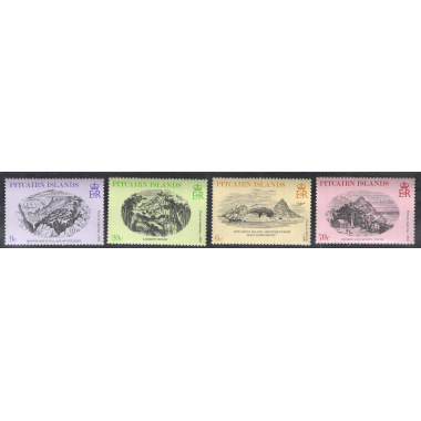 PITCAIRN ISLANDS SCOTT 184-187