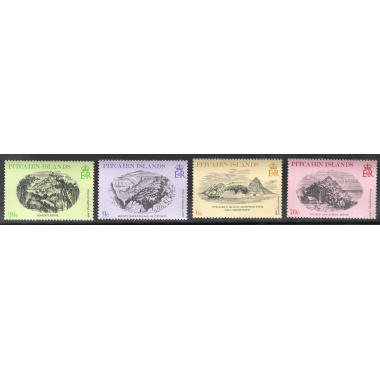 PITCAIRN ISLANDS SCOTT 184-187