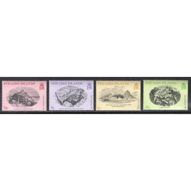 PITCAIRN ISLANDS SCOTT 184-187