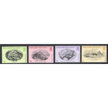 PITCAIRN ISLANDS SCOTT 184-187
