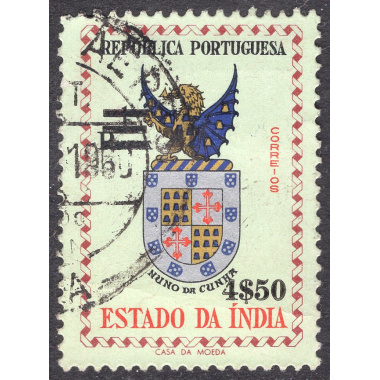 PORTUGUESE INDIA SCOTT 587