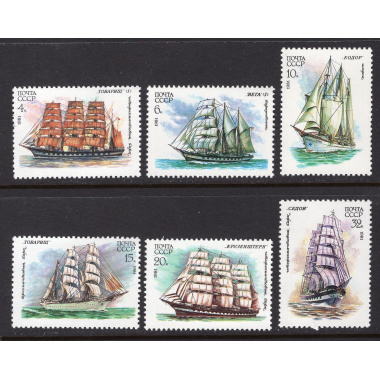 RUSSIA SCOTT 4981-4986